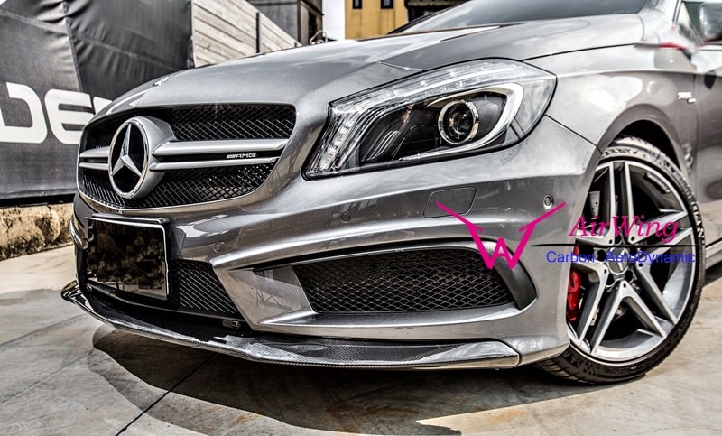 Benz W176 AMG carbon Front lip Insert 04